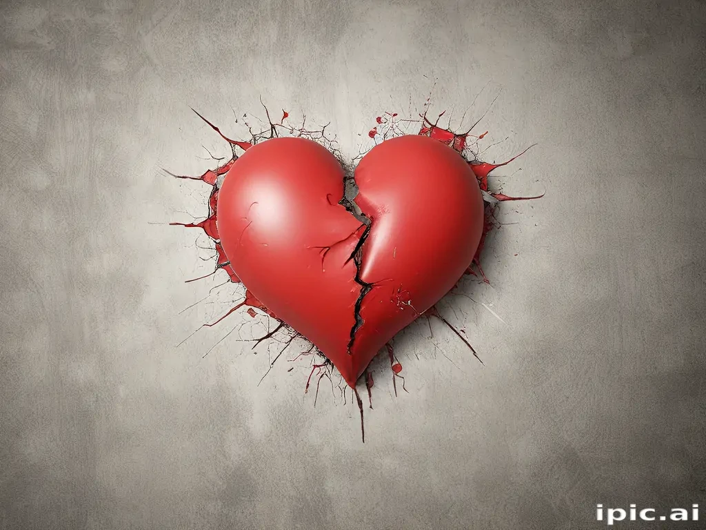 backgrounds broken heart