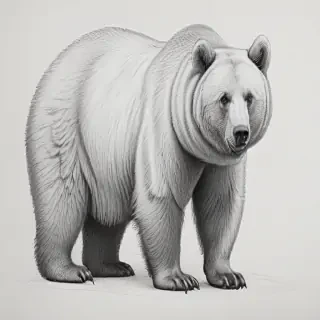 bear drawing