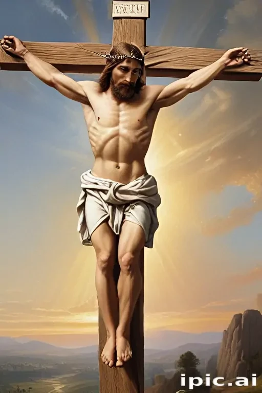 pic of jesus christ on cross