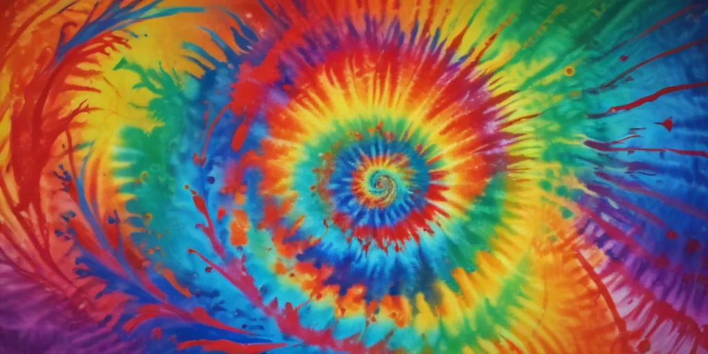 tie die background