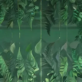green background aesthetic