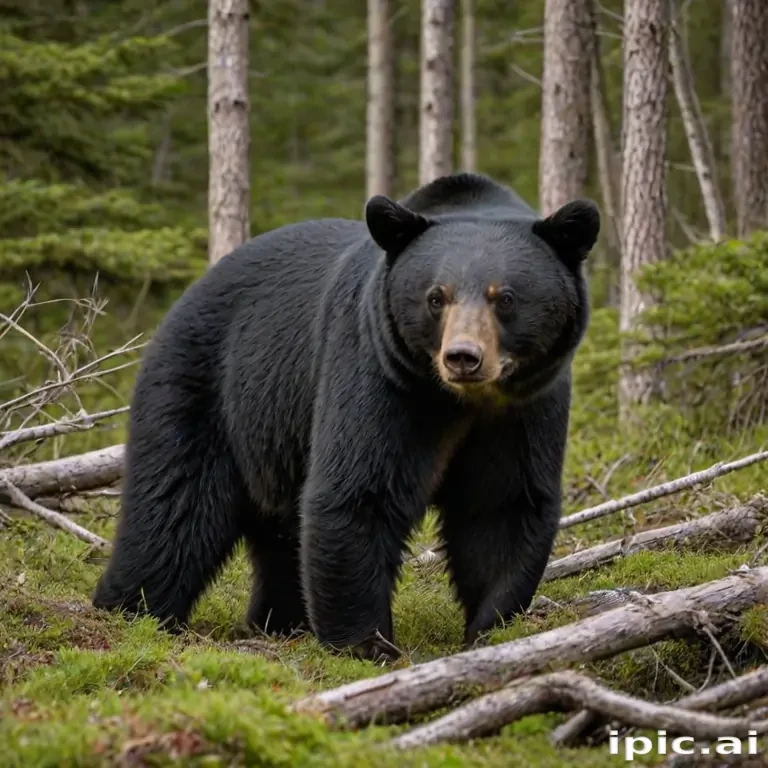 black bear png