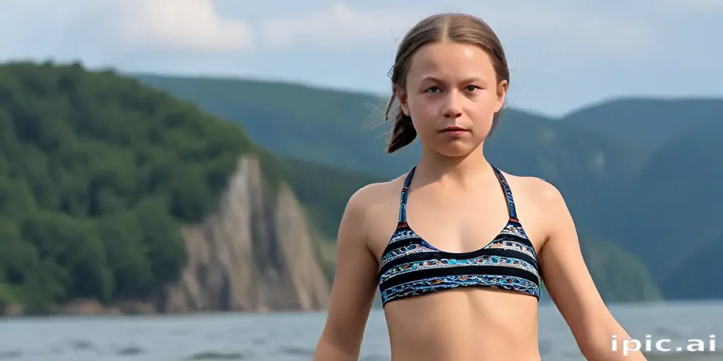 greta thunberg in bikini