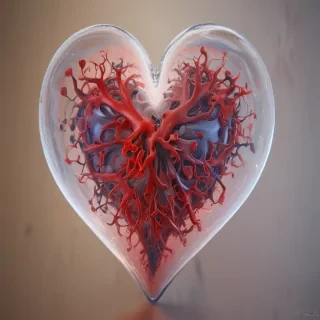blurred heart