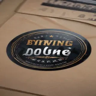 sticker mockup
