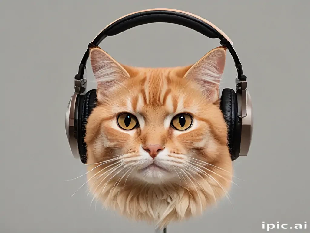 cat headphones png