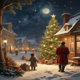 vintage christmas image