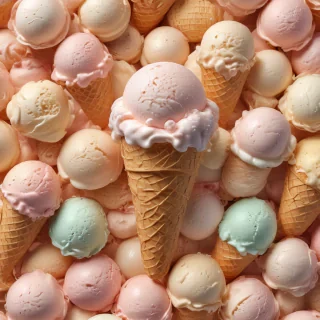 ice cream background