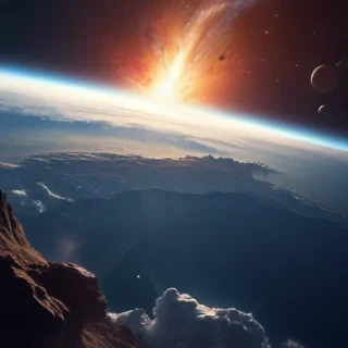 iphone space wallpaper