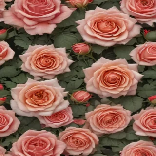 rose border