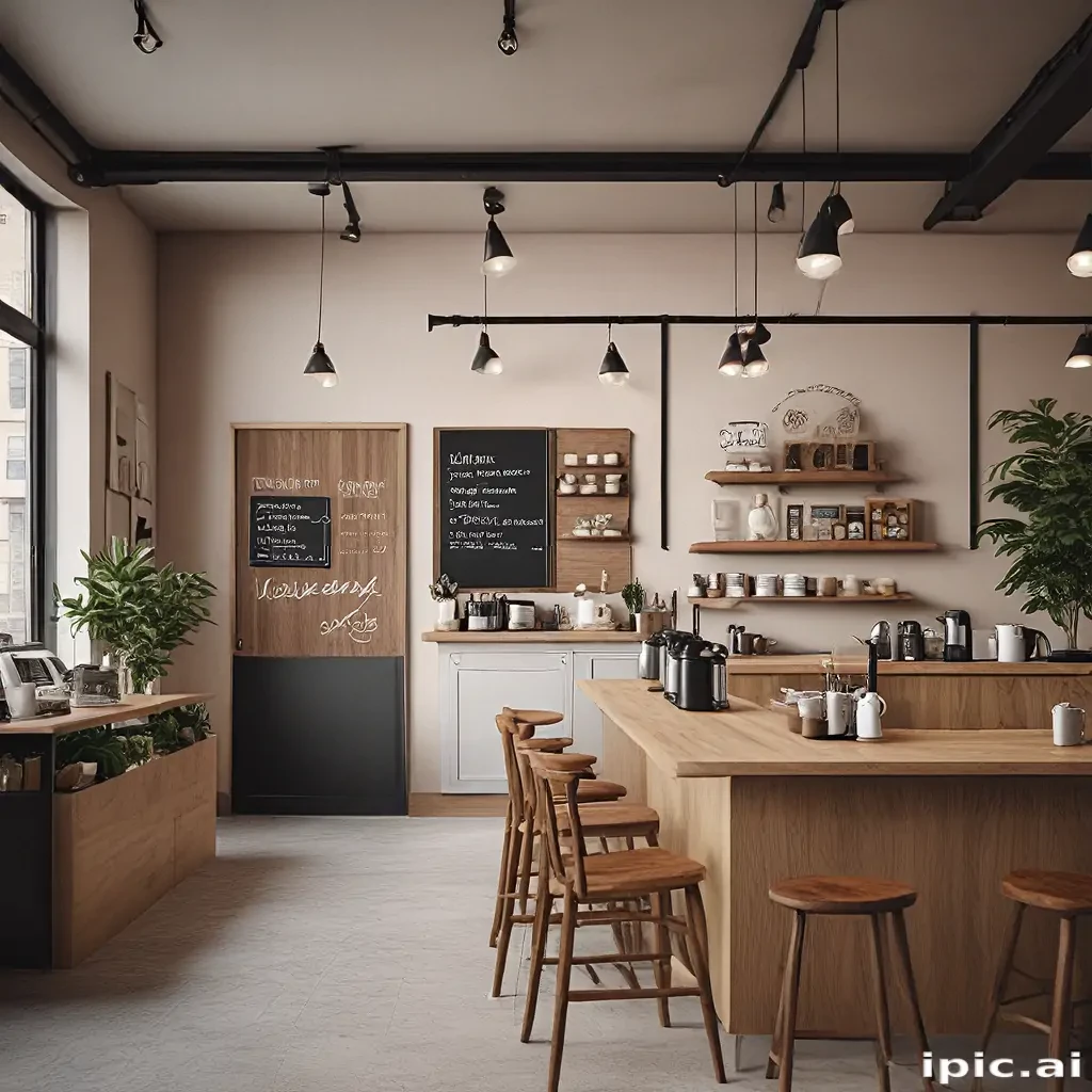 coffee shop mockup