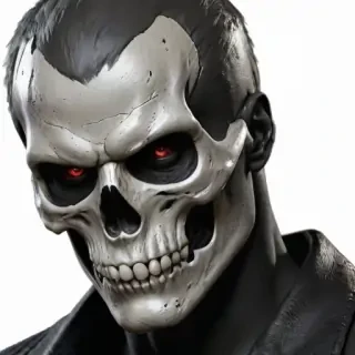 skull face png