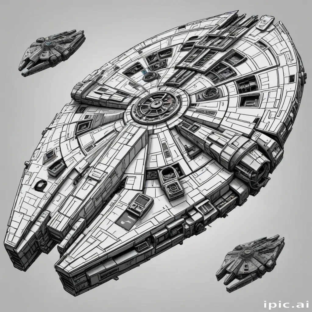 millennium falcon clip art