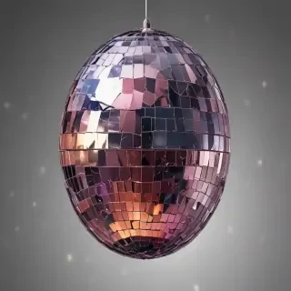 transparent background disco ball png