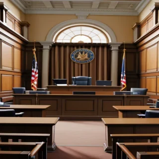 courtroom background