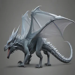 transparent dragon