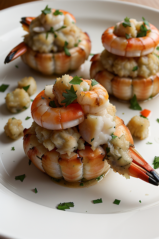 stuffed shrimp with crabmeat stuffing