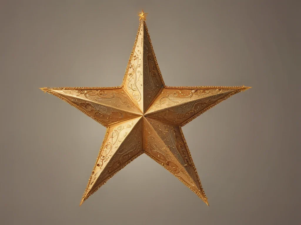 christmas star clipart