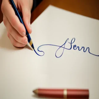steven in cursive