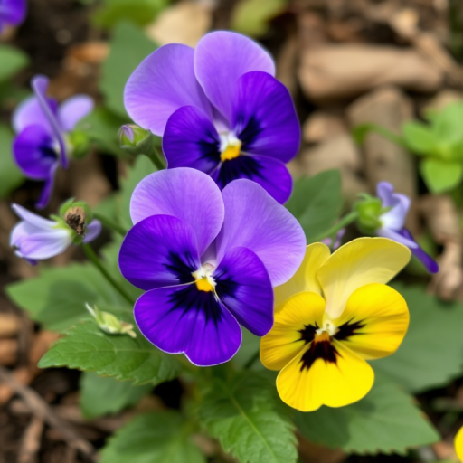 violets png