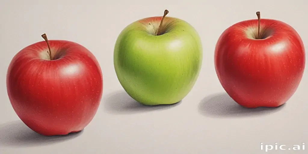 apple drawings