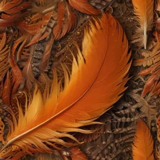 feather design