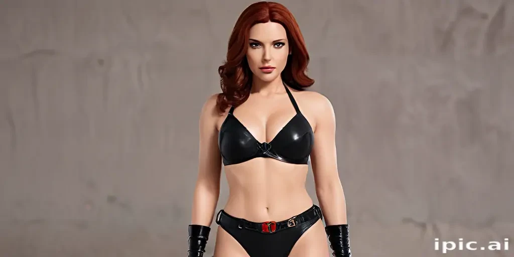 black widow bikini