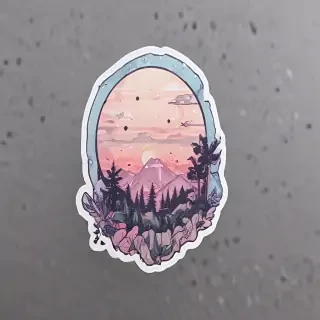 aesthetic transparent stickers