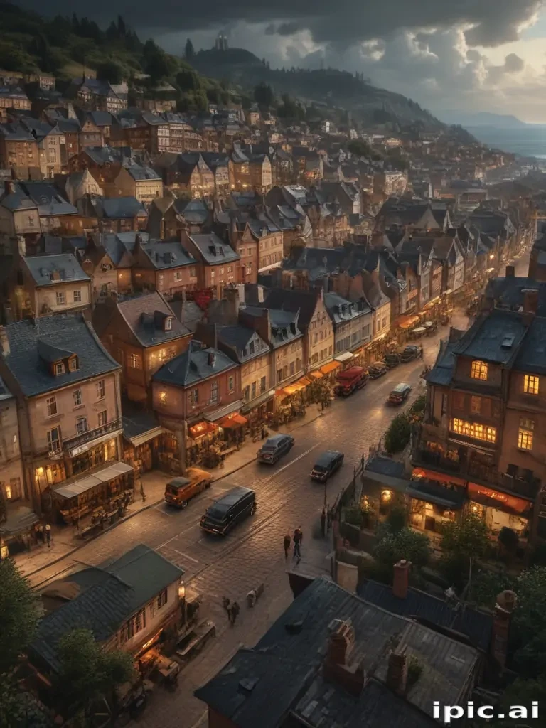 town background