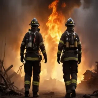 wallpaper fireman
