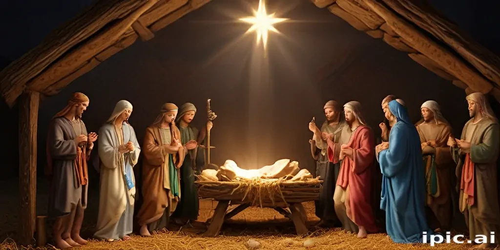 manger scene images free