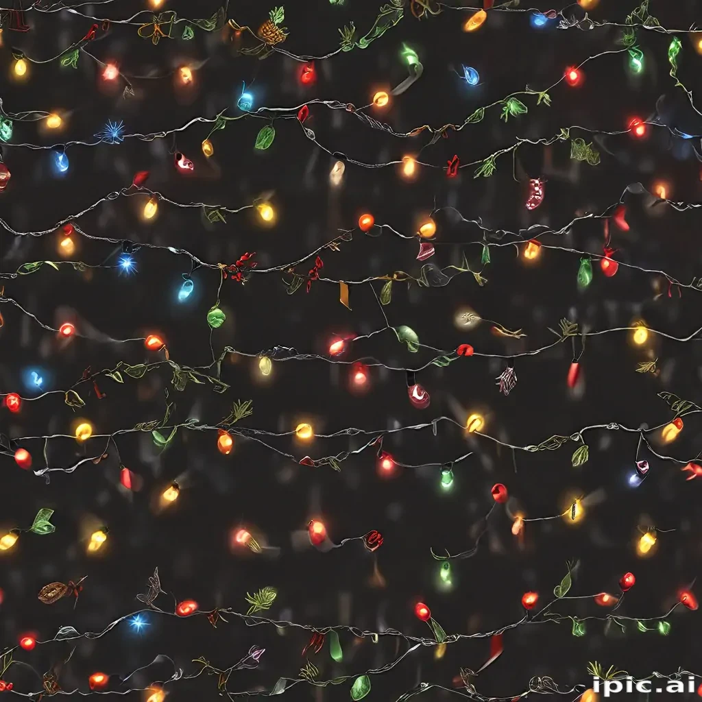 xmas lights png