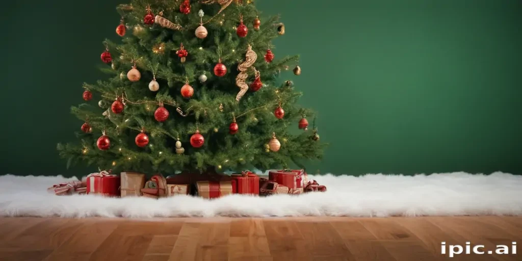 christmas background green
