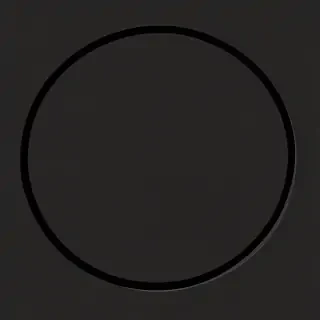 black circle transparent
