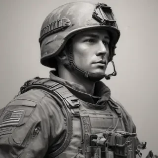 soldiers drawing