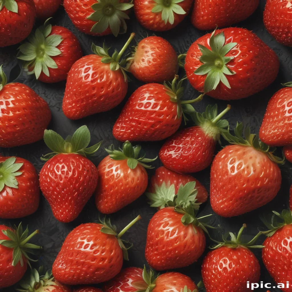 strawberry background aesthetic