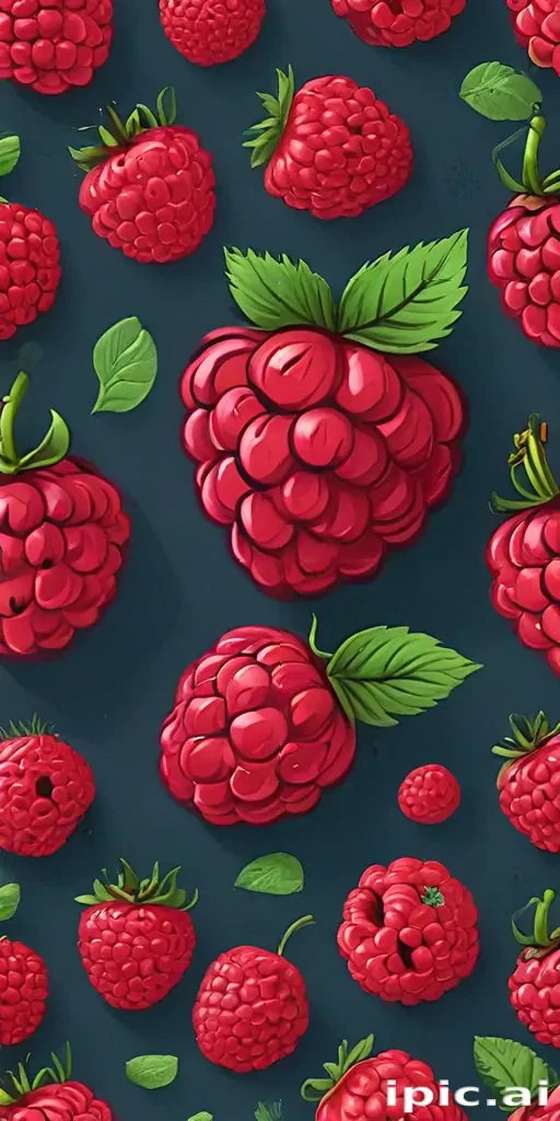 raspberry cartoon