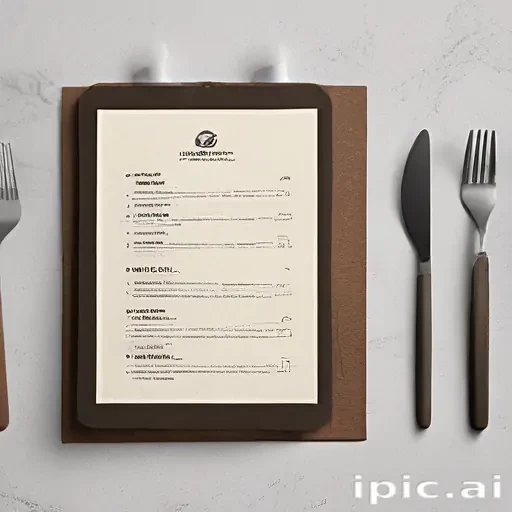 restaurant menu mockup free