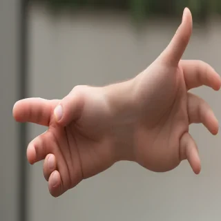 hand pointing png