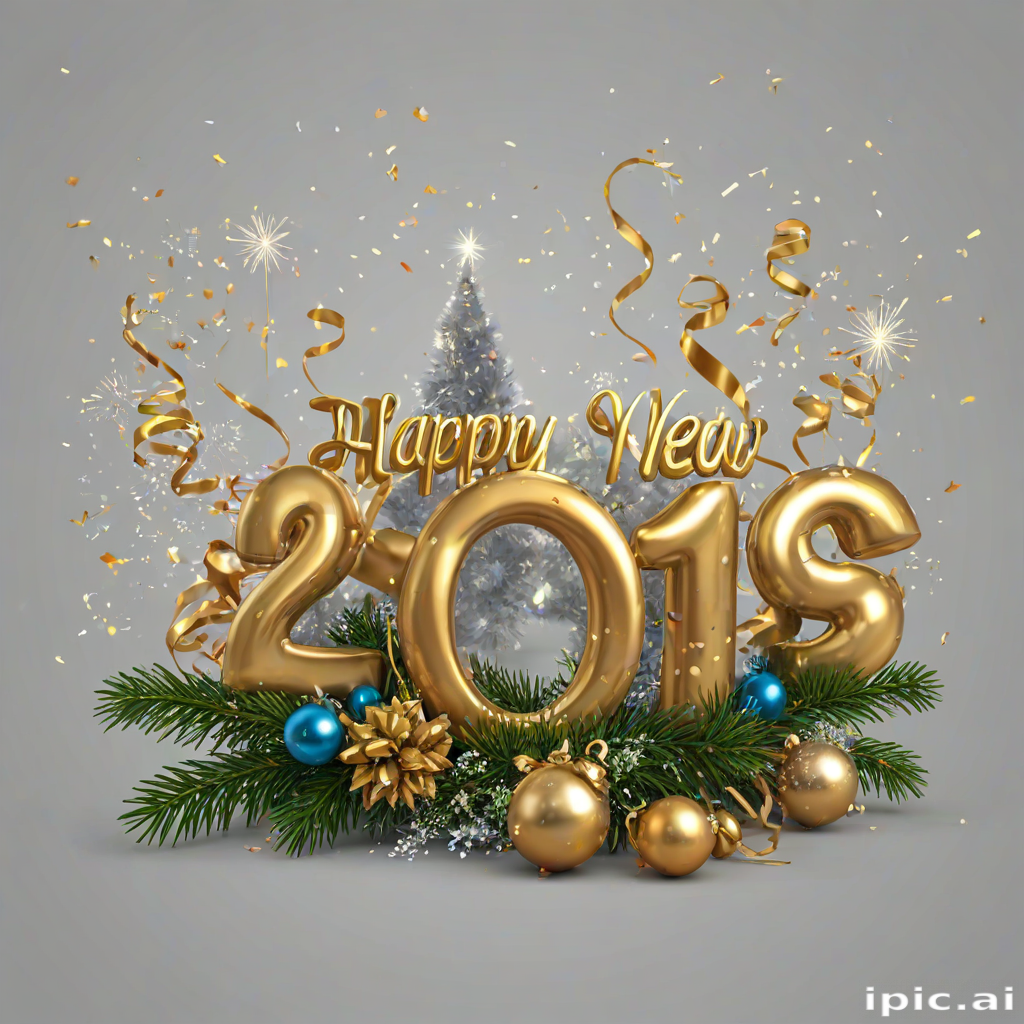 happy new year png