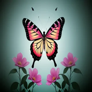 aesthetic butterfly wallpaper
