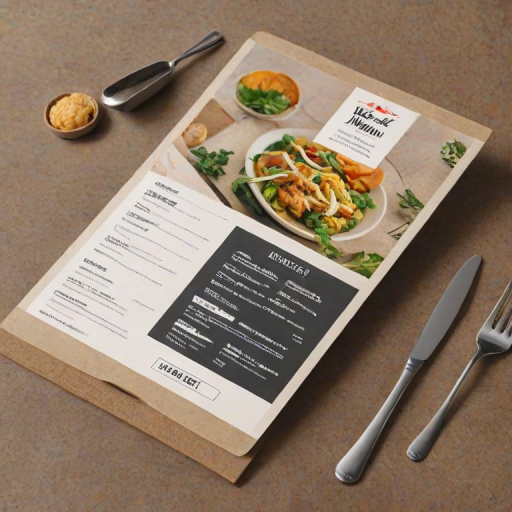 restaurant menu mockup free
