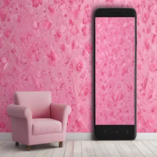 pink wallpaper phone