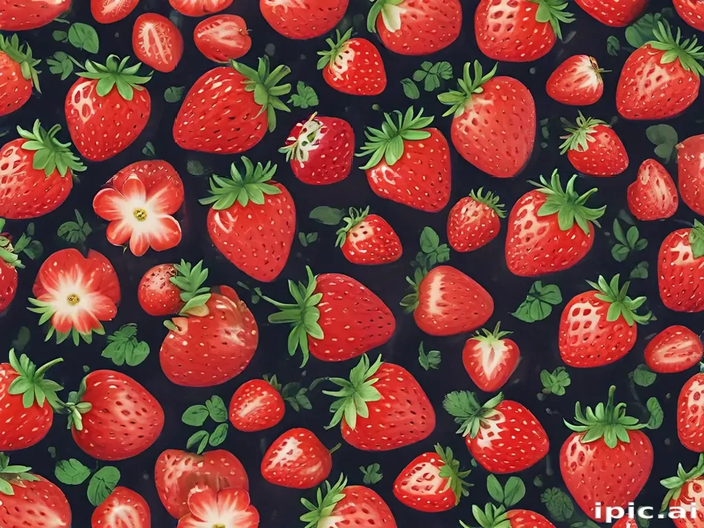strawberry cute wallpaper
