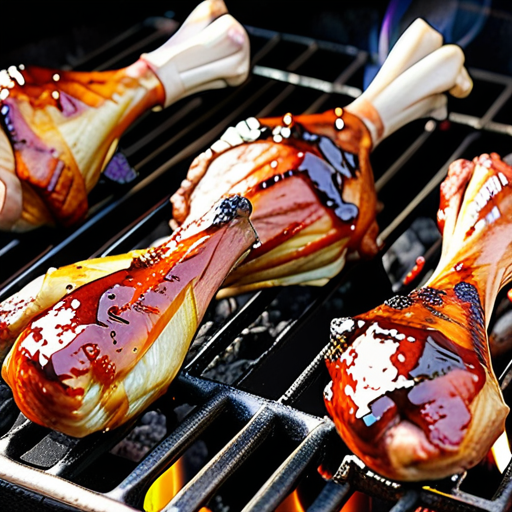 how long to cook drumsticks on grill