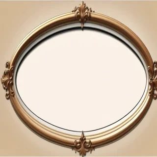 oval frame clipart