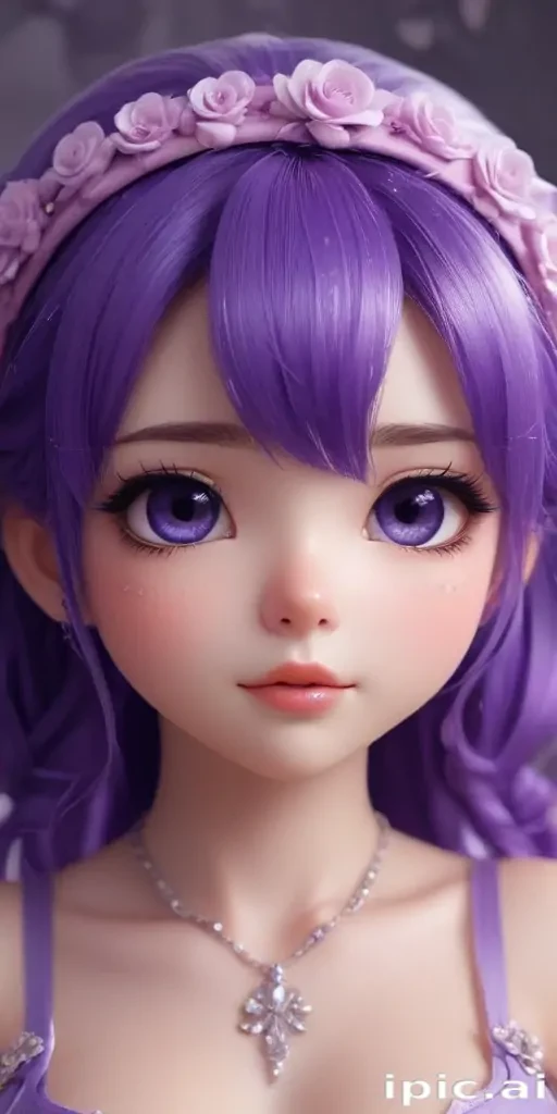 kawaii cute purple wallpaper