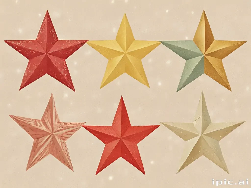 christmas stars clip art
