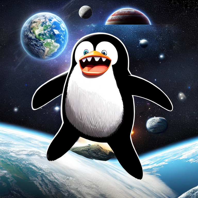 Exploding Angry Penguin very very very very very very very very very very very very angry ...