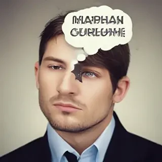 thinking person